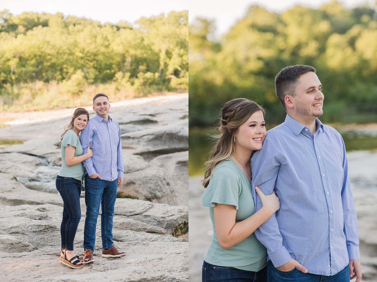 Austin Texas Couples Romantic Engagement Photos