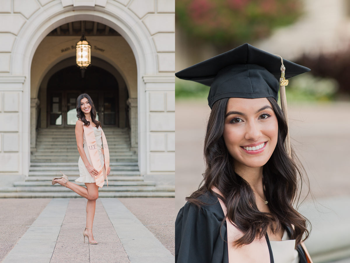 UT Austin campus senior pictures