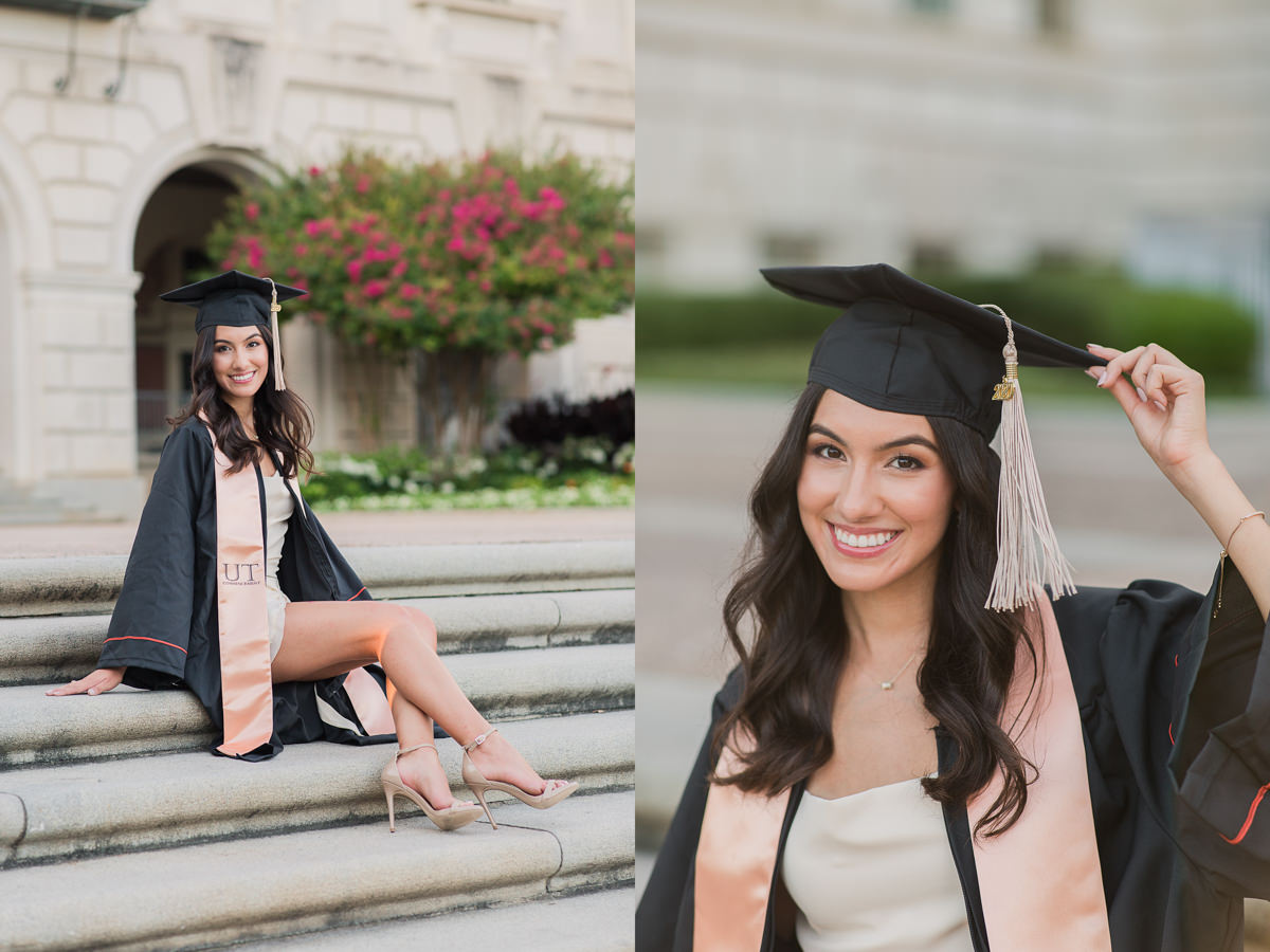 UT Austin campus senior pictures