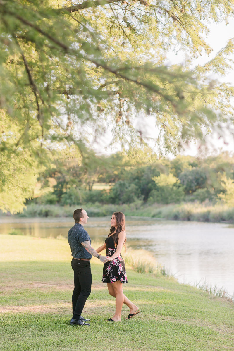 Fredericksburg Texas Engagement Photos Outdoor Fun