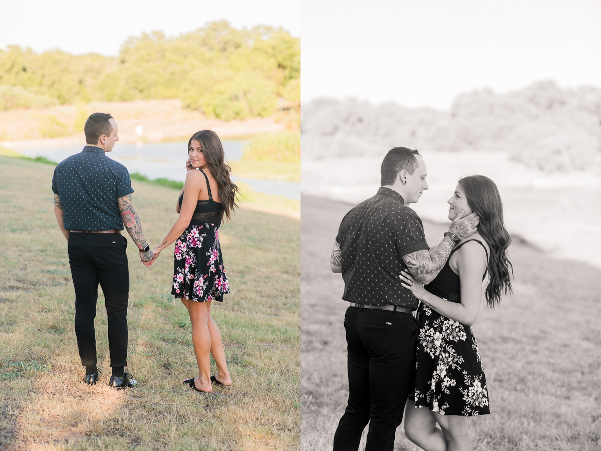 Fredericksburg Texas Engagement Photos Outdoor Fun