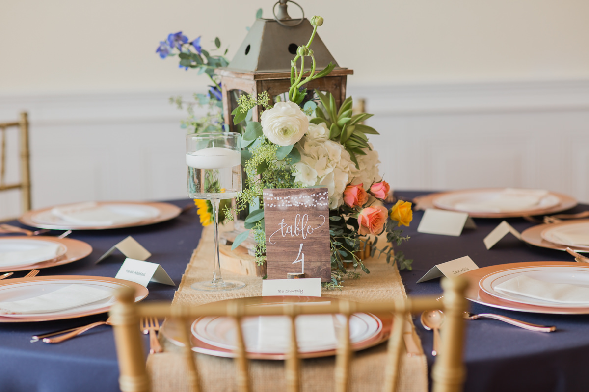 reception decor
