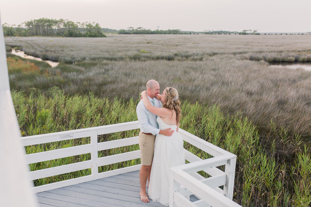 Vista Creek Venue Outer Banks NC Marsh Wedding 
