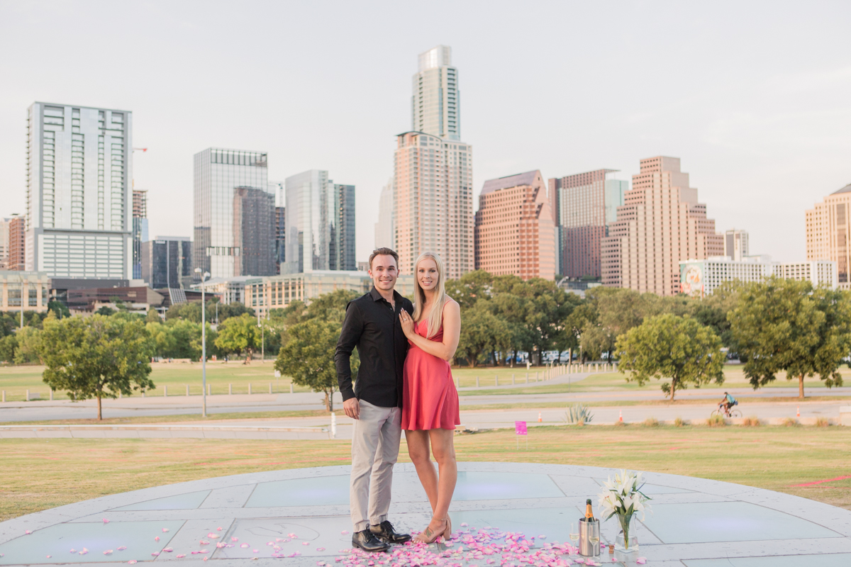 Downtown Austin Proposal Photographer