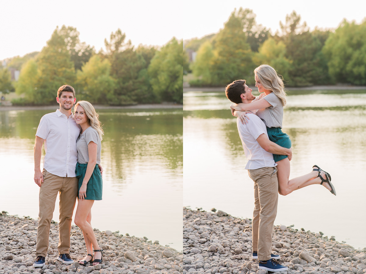 Mills Pond Engagement Pictures Austin, Texas