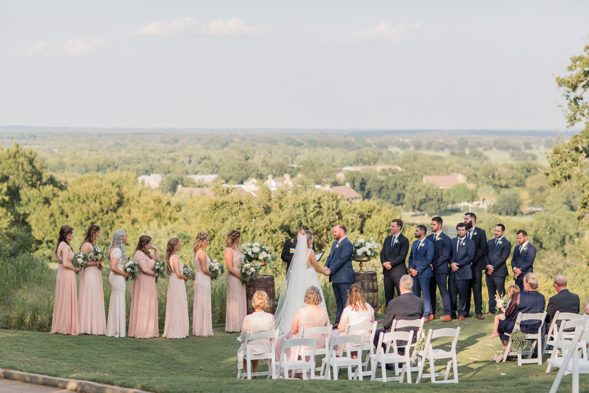 Texas hill country wedding photographer 12th hole golf course