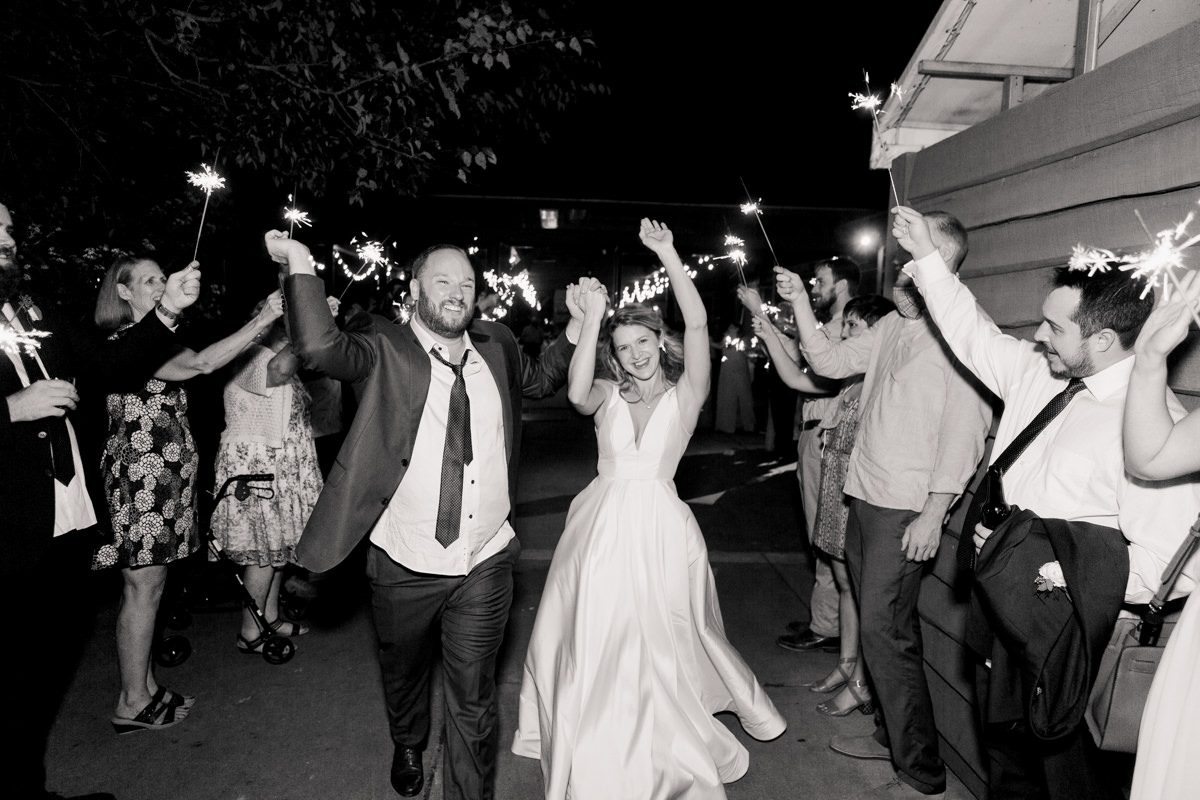 fun reception celebration photos