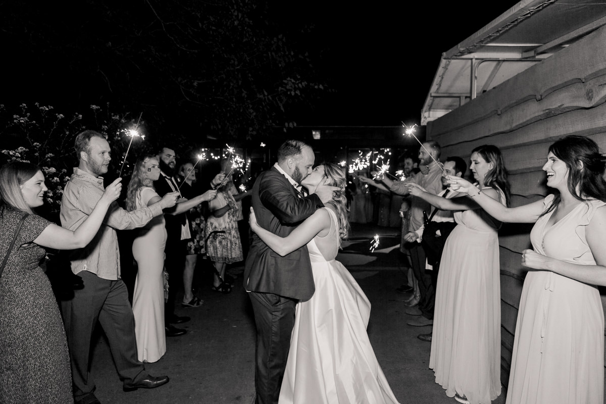 fun reception celebration photos