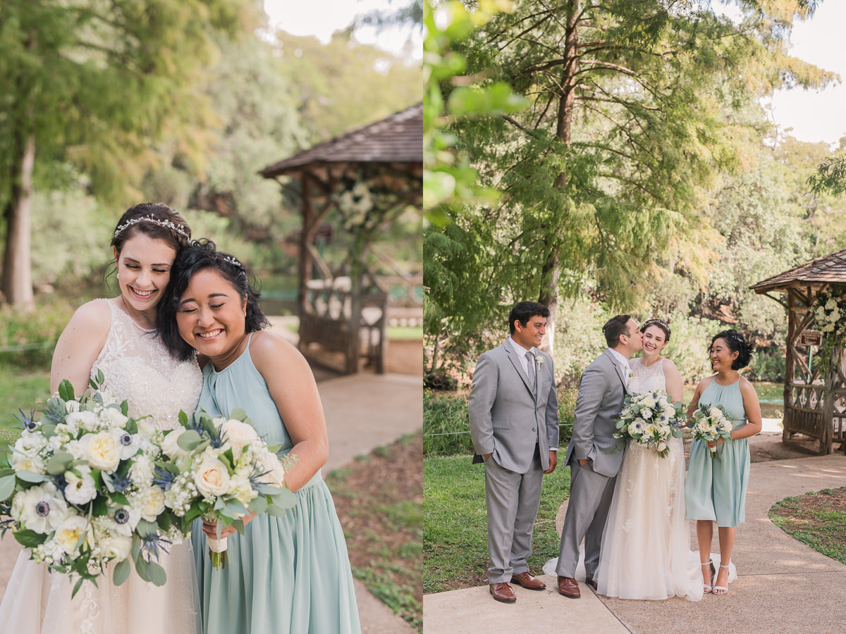 small wedding party bridesmaids groomsmen micro elopement
