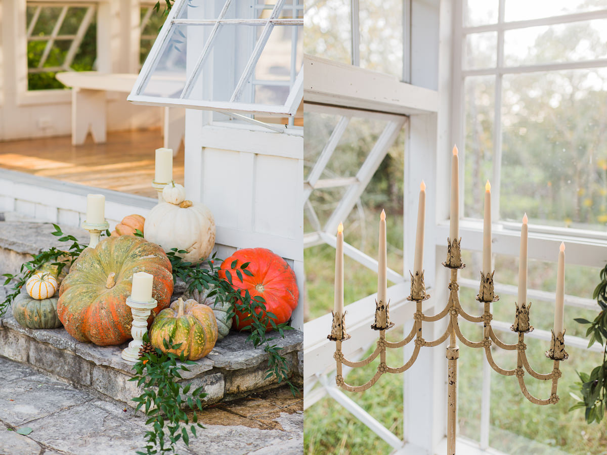 pumpkin wedding decor