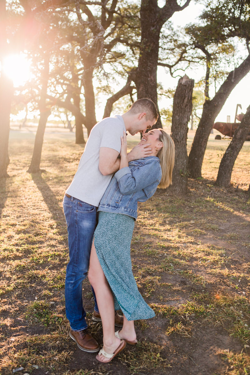 Surprise proposal Frederickburg Texas Winery Photographer