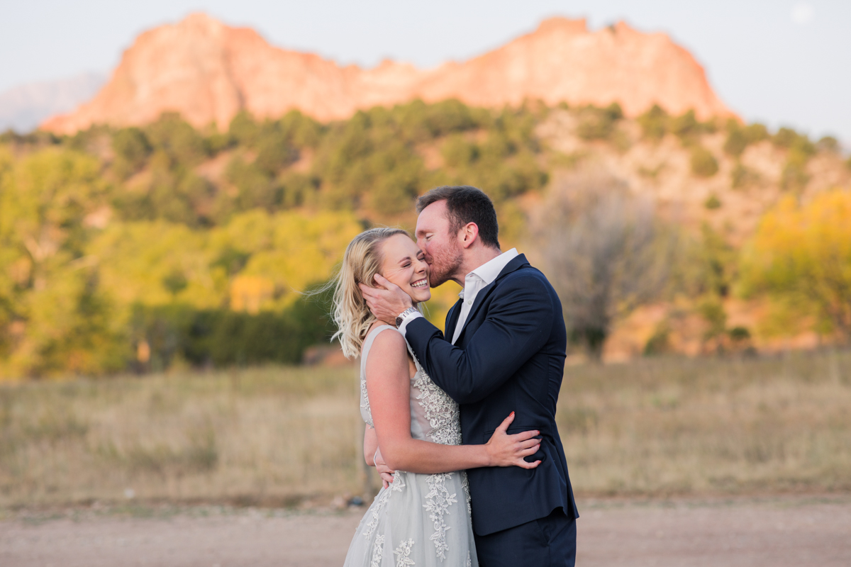 Garden of the Gods Elopement Wedding Photographer Colorado