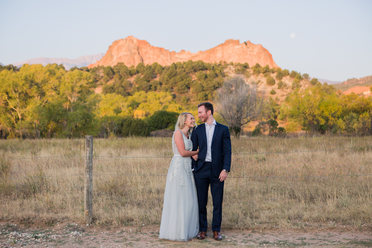 Garden of the Gods Elopement Wedding Photographer Colorado