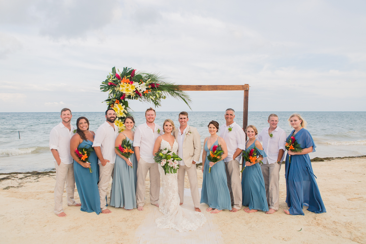 Now Sapphire Cancún Destination Resort Elopement Wedding Photographer