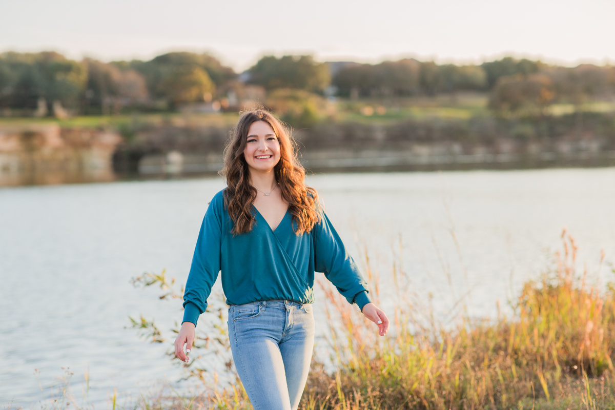 fun outdoor senior photography