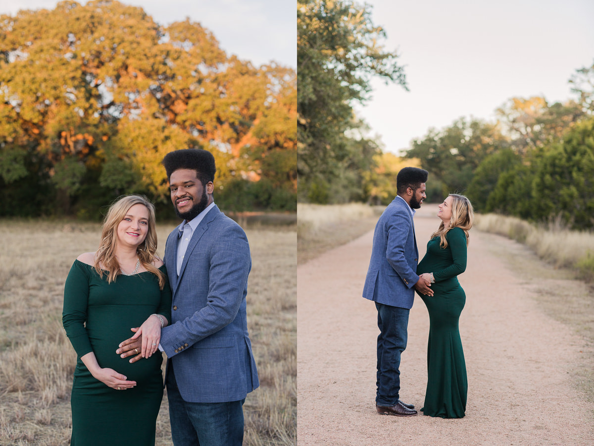 couple maternity picture close-up