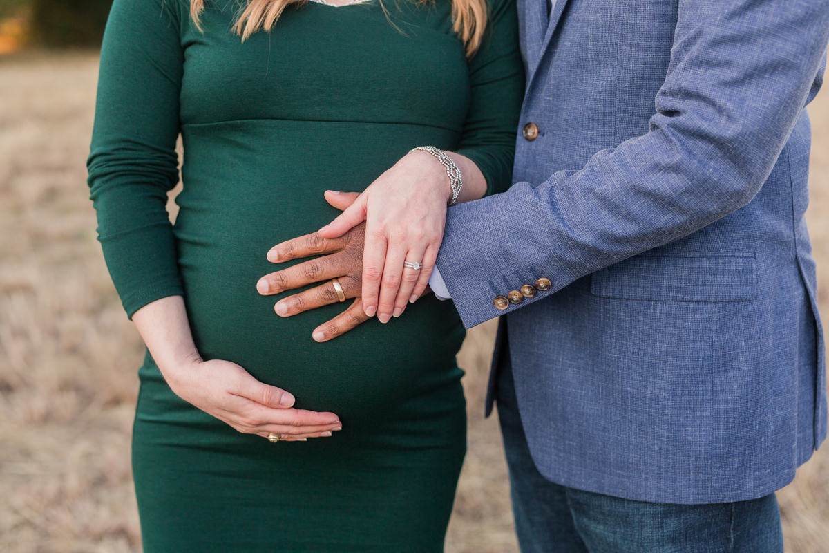 maternity picture close-up