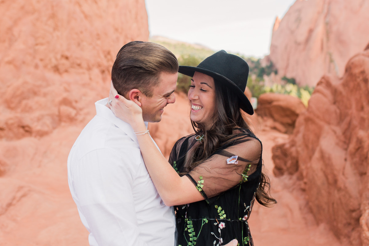 Styled Shoot Black Dress Embroidered Flowers