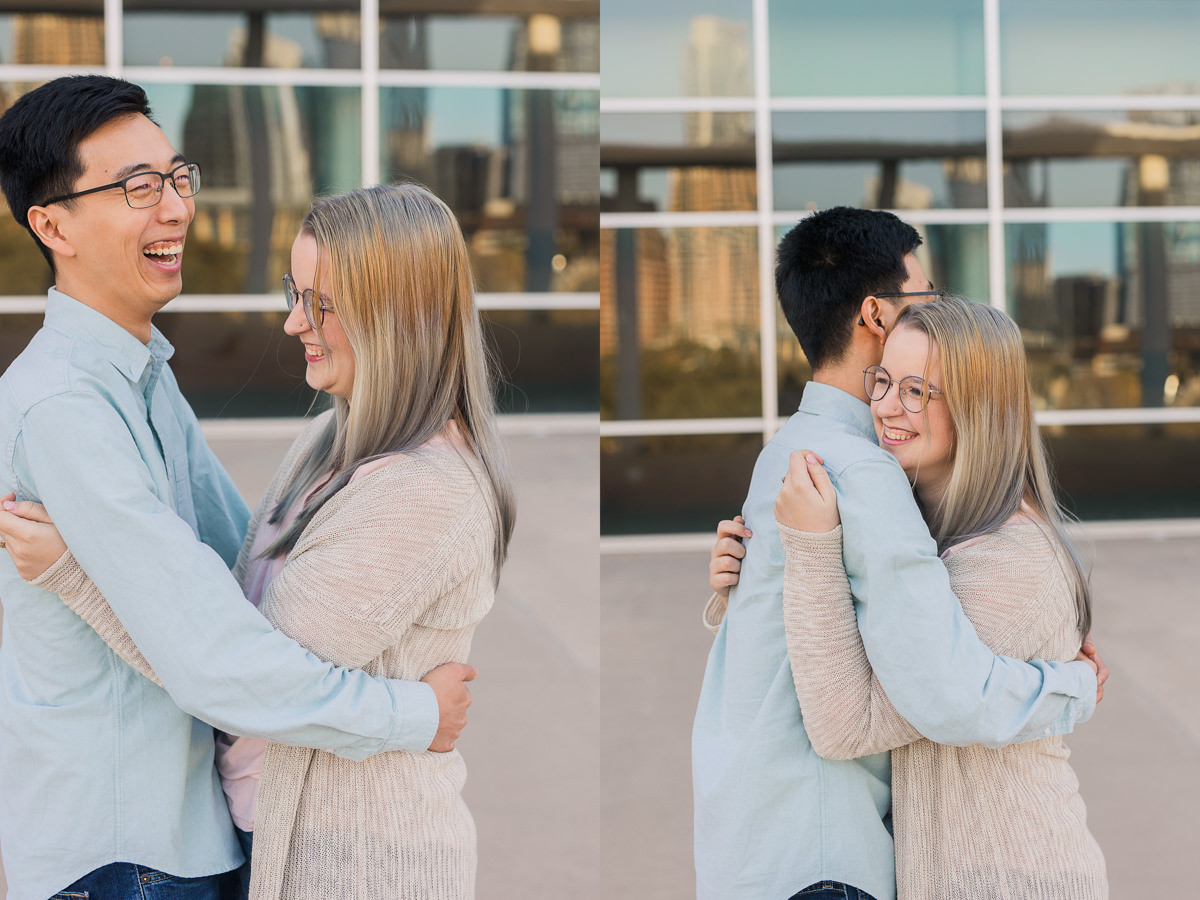 Romantic Fun Silly Engagement Photos