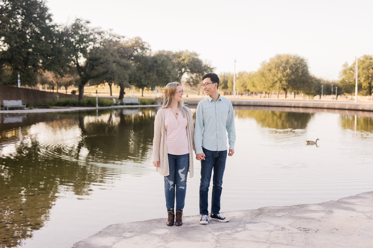 Austin Texas Downtown Engagement Pictures