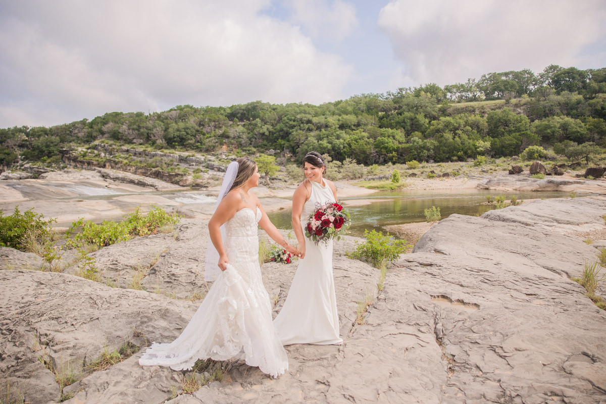 Outdoor Elopement Texas Hill Country