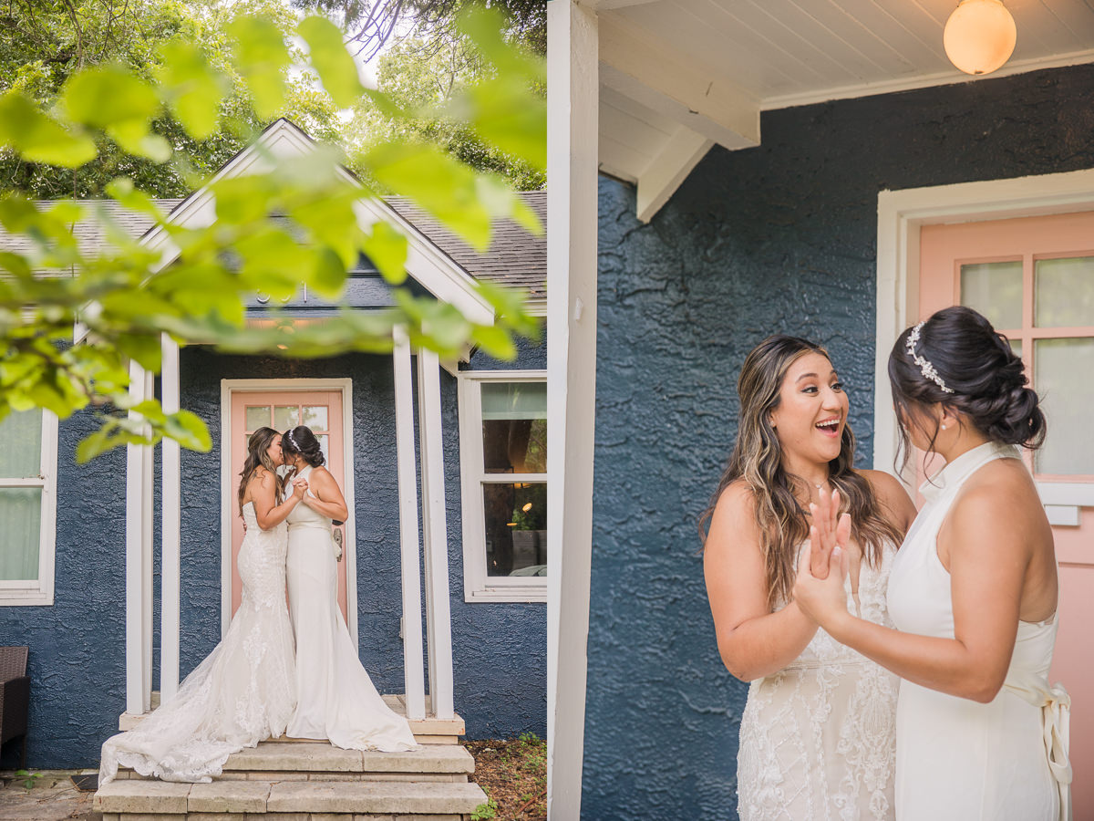 Austin Airbnb House Wedding Reception