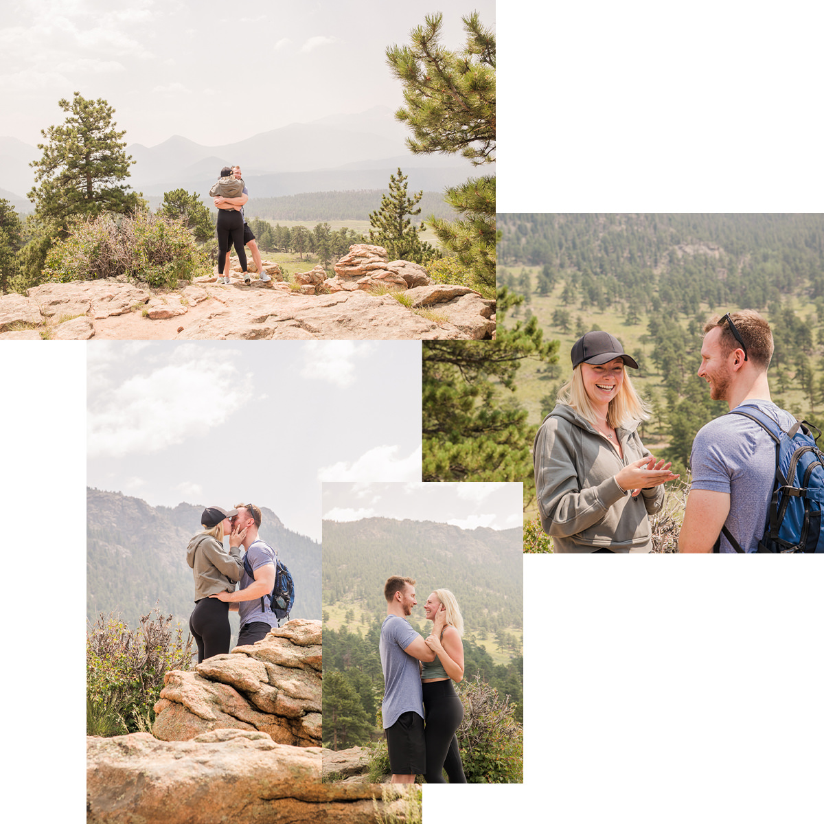 Estes Park Colorado Surprise Marriage Proposal Photographer