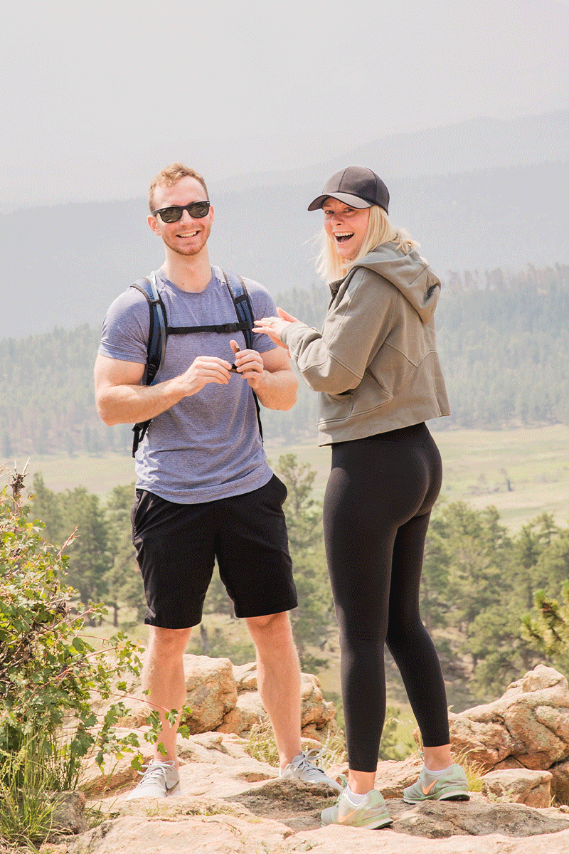 Colorado Surprise Marriage Proposal Photographer