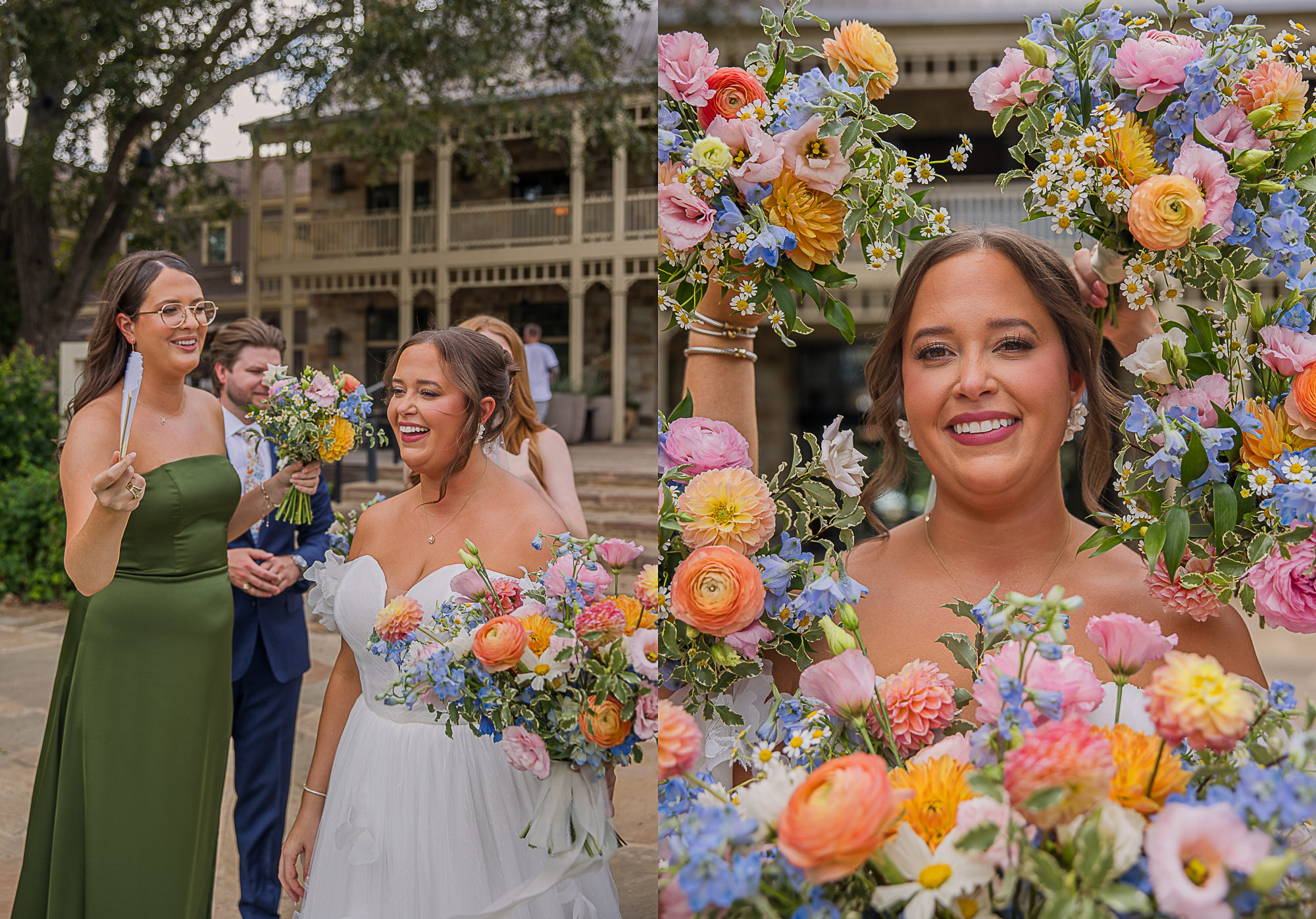 spring wedding bridal bouquet 