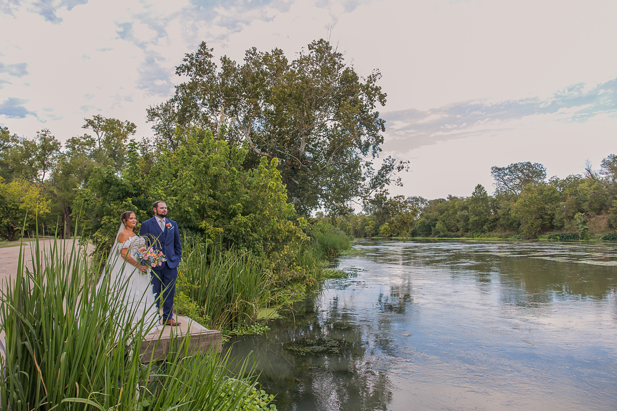 riverside wedding Austin, Texas