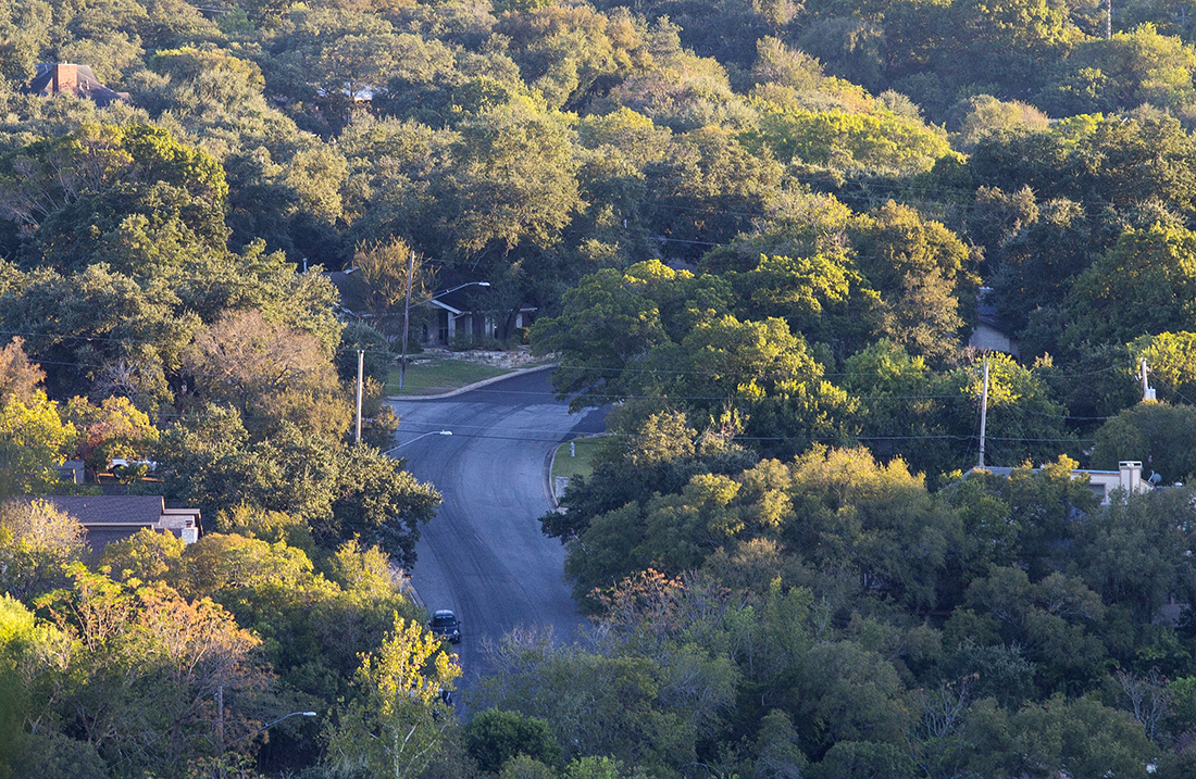 balcony, trees, austin texas, greenbelt