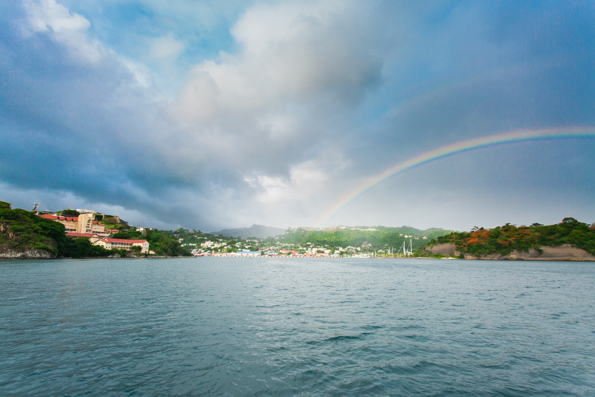 rainbow in grenada