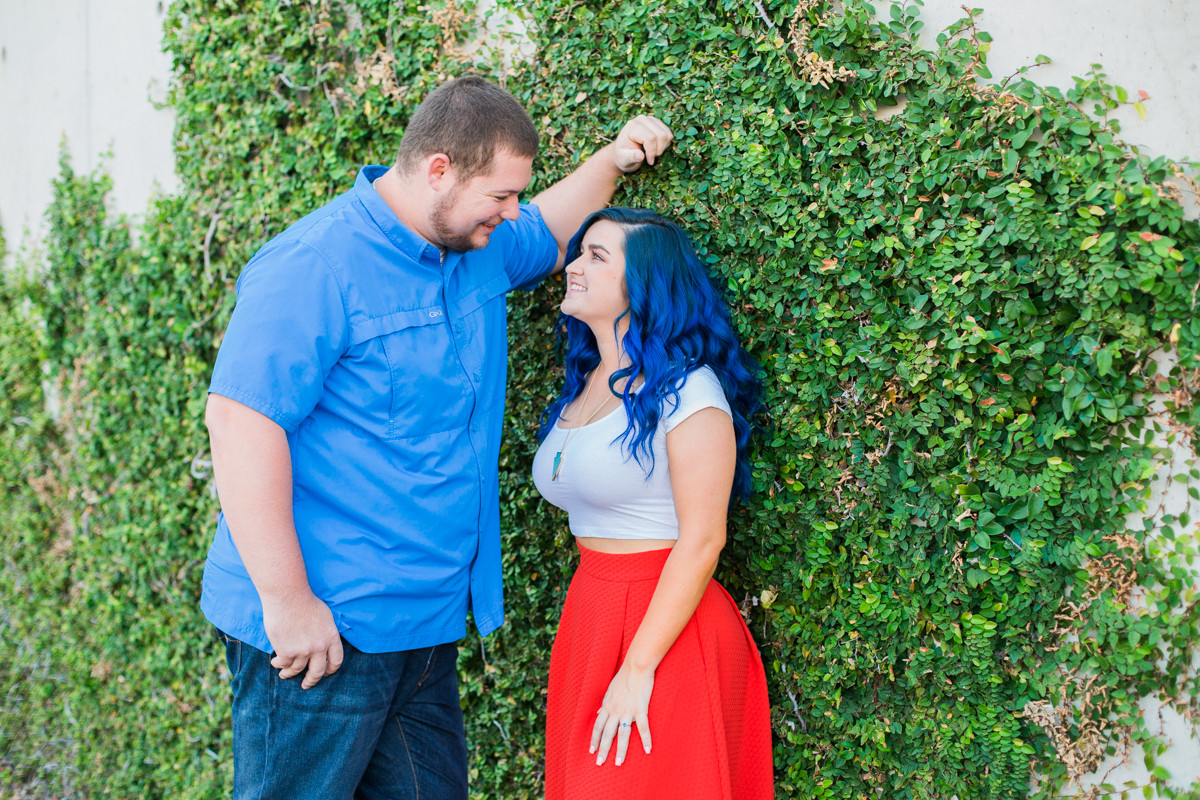 Brooke and Cole's Austin, Texas Engagement Photos at Auditorium