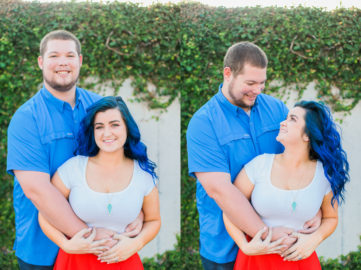 Brooke and Cole's Austin, Texas Engagement Photos at Auditorium