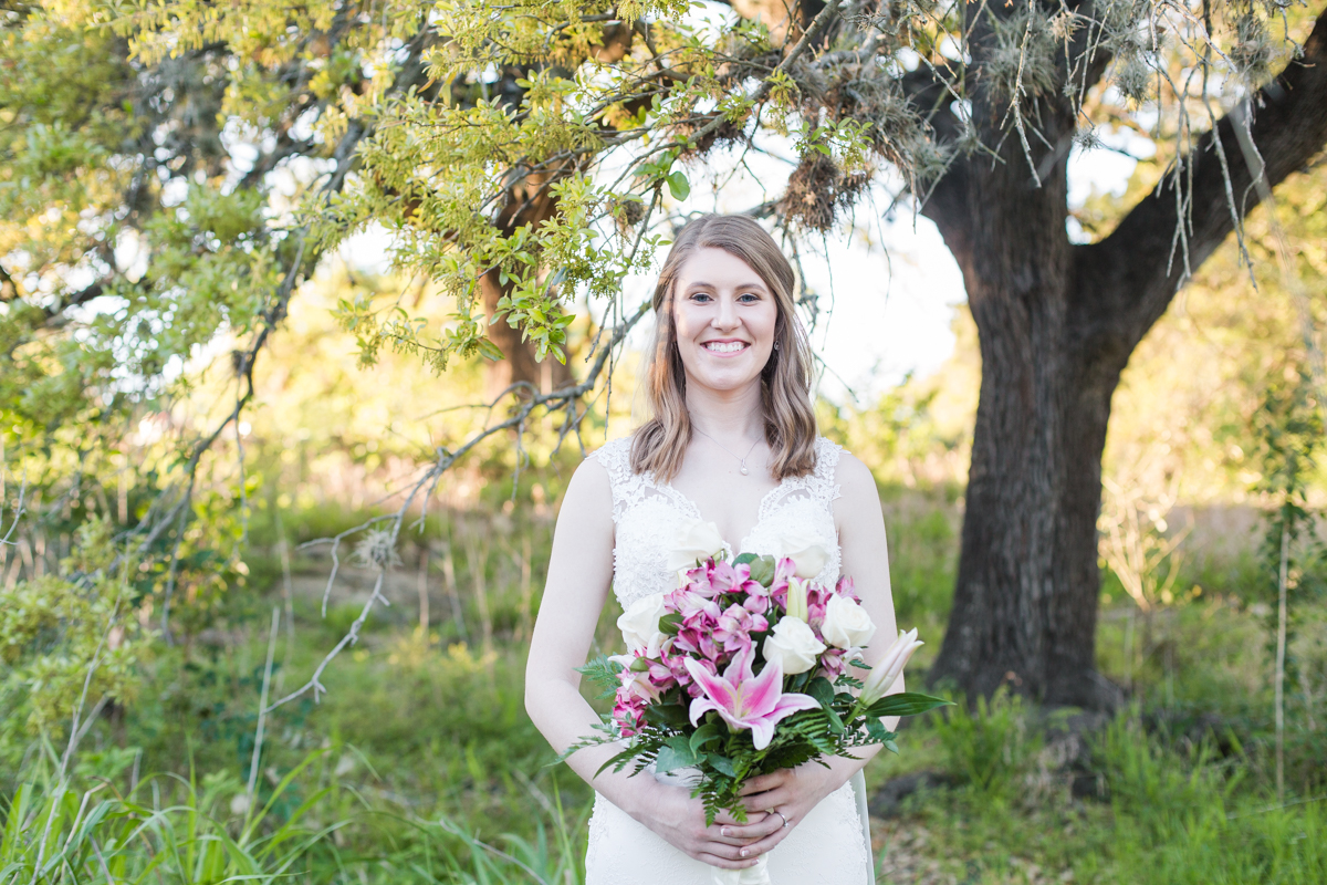 bull creek bridal portraits austin texas