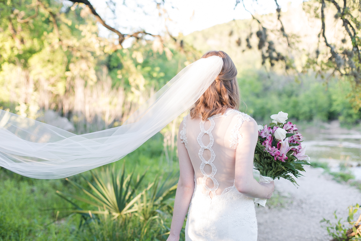 Long Veil Bridal Photos