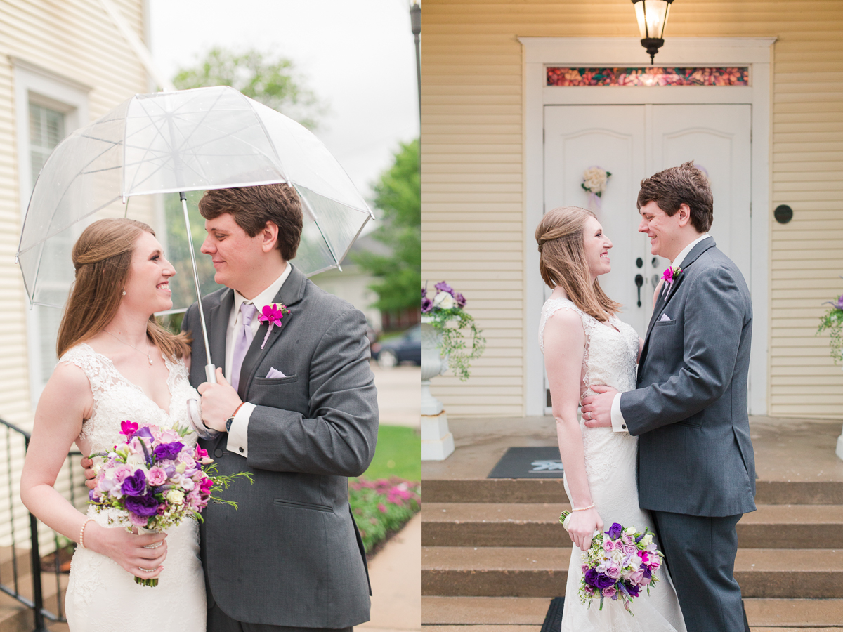 Rainy Wedding Day Photography Texas