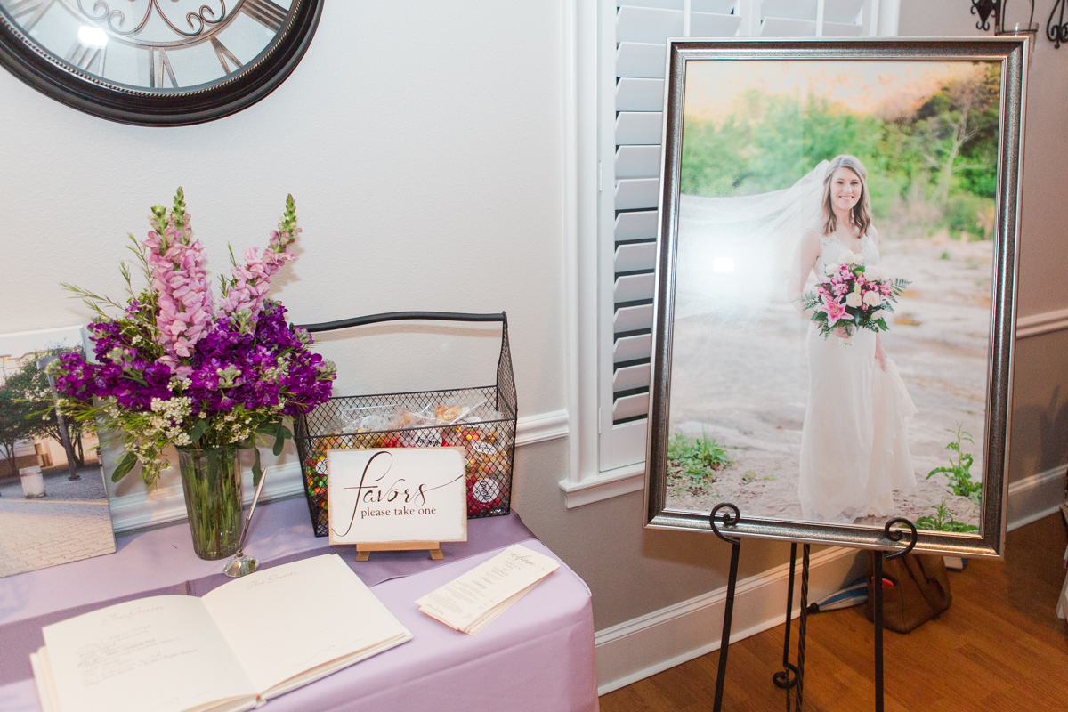 bridal portrait wedding decoration