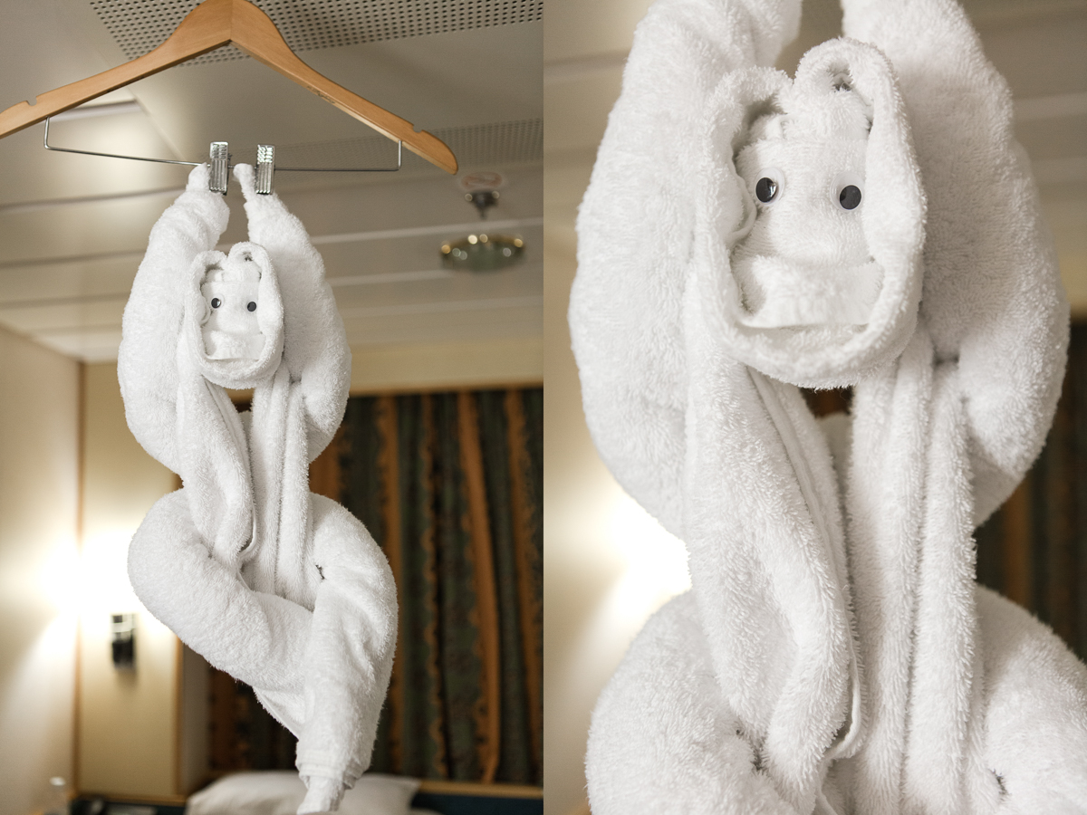 Royal Caribbean Towel Monkey