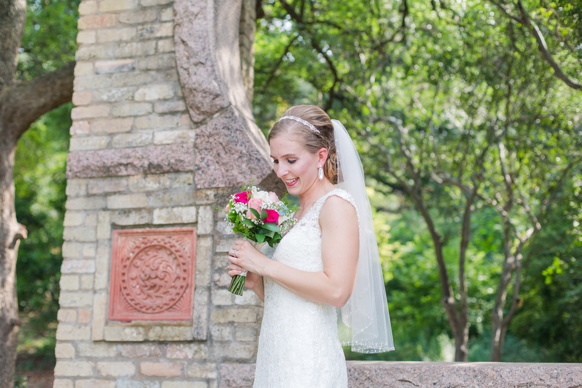 Texas summer bridal portaits