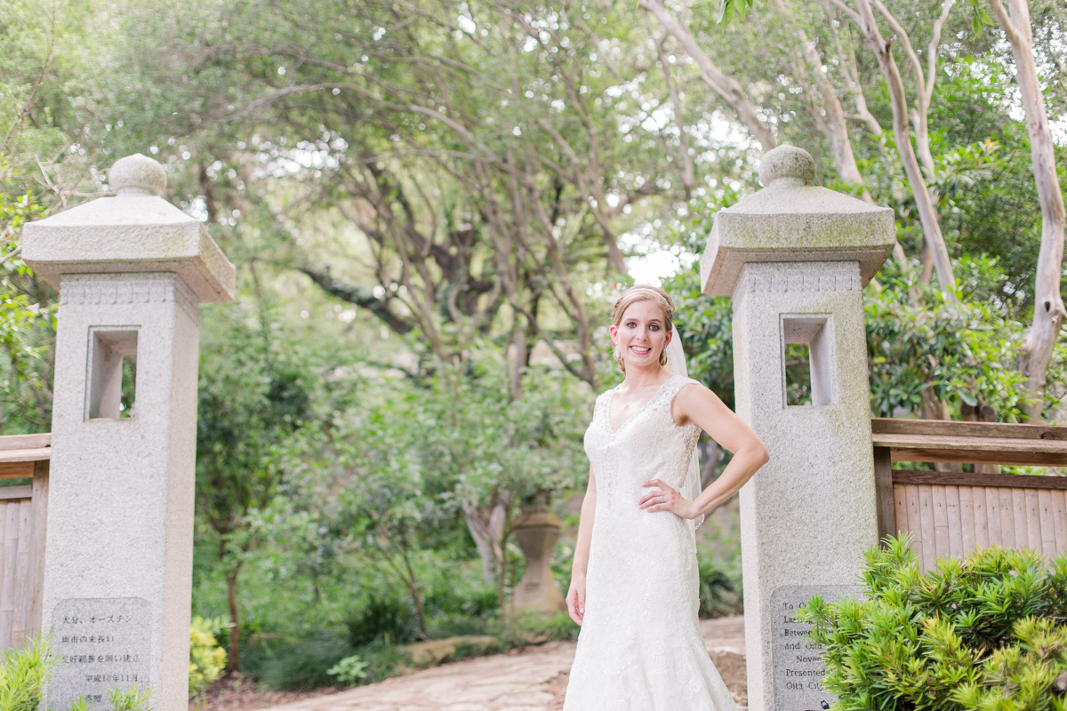 Beautiful Garden Bridal Portraits