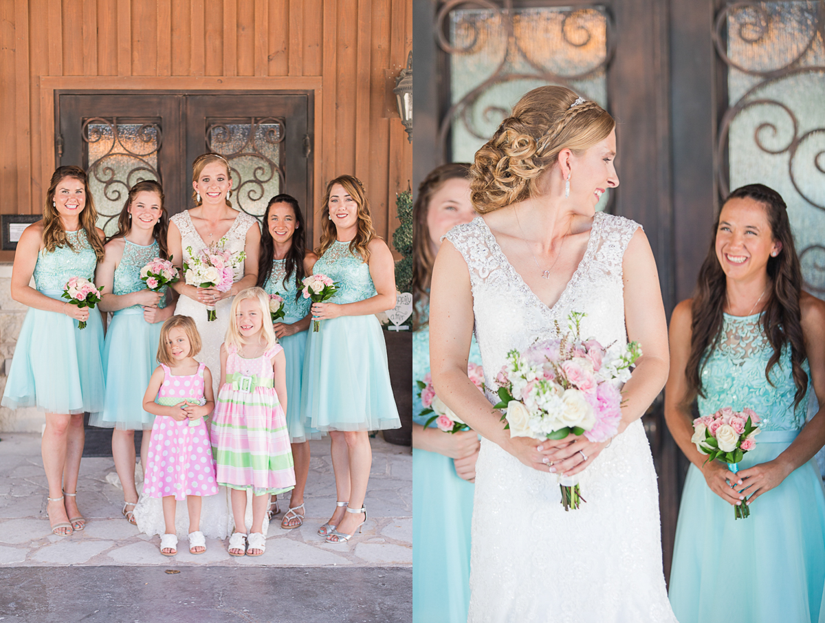 Turquoise bridesmaid dresses