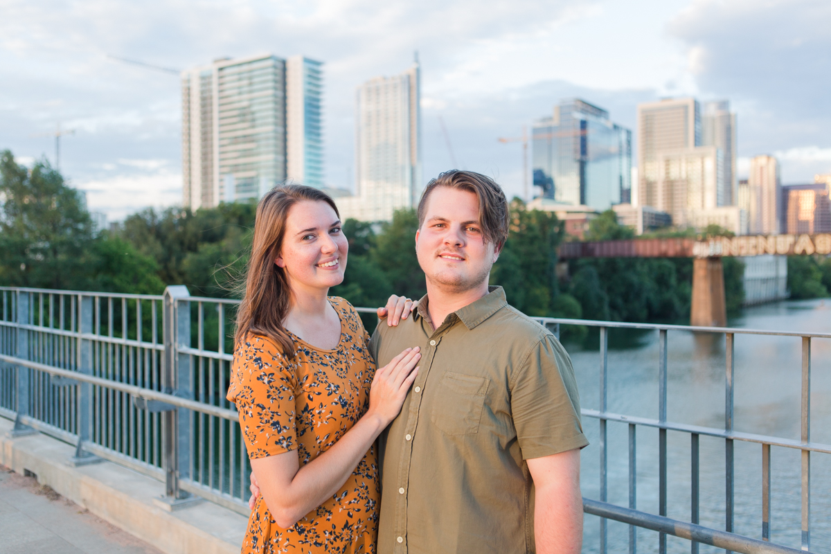 downtown austin skyline picture session