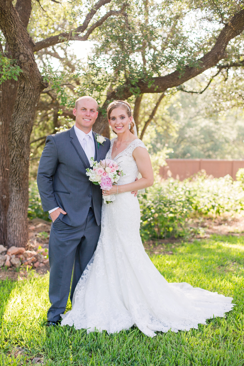texas bride and groom portraits