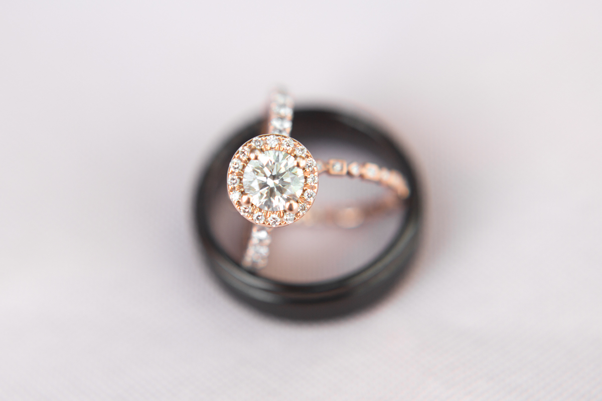 Rose Gold Engagement Ring Austin