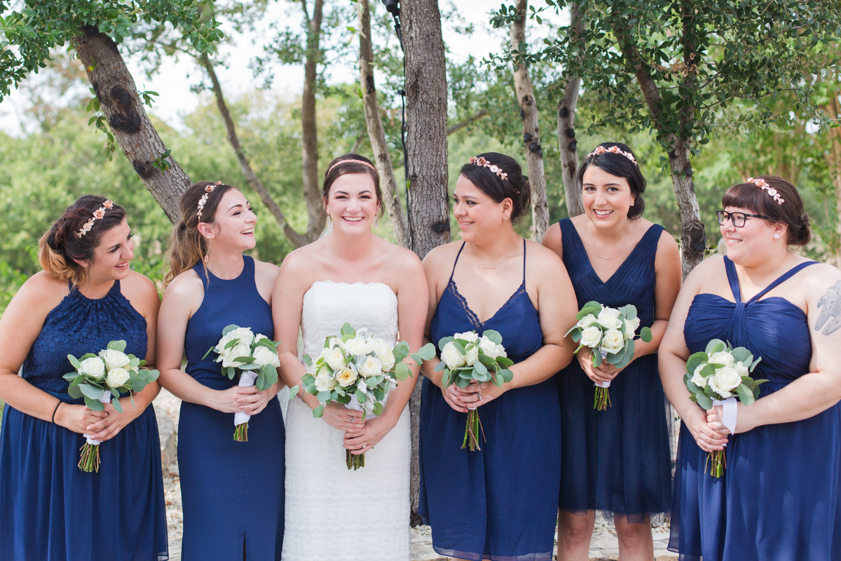 Navy Bridesmaids Dress