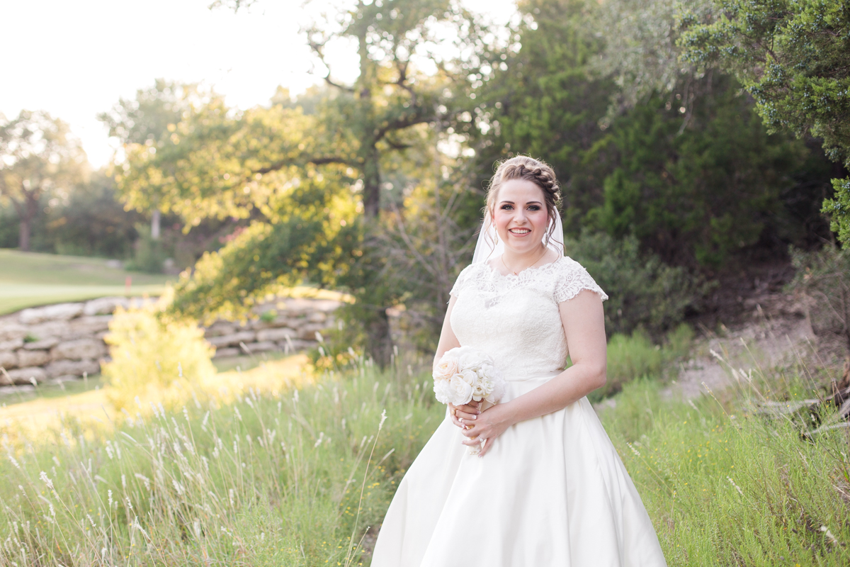 Brushy Creek Park Bridal Portraits