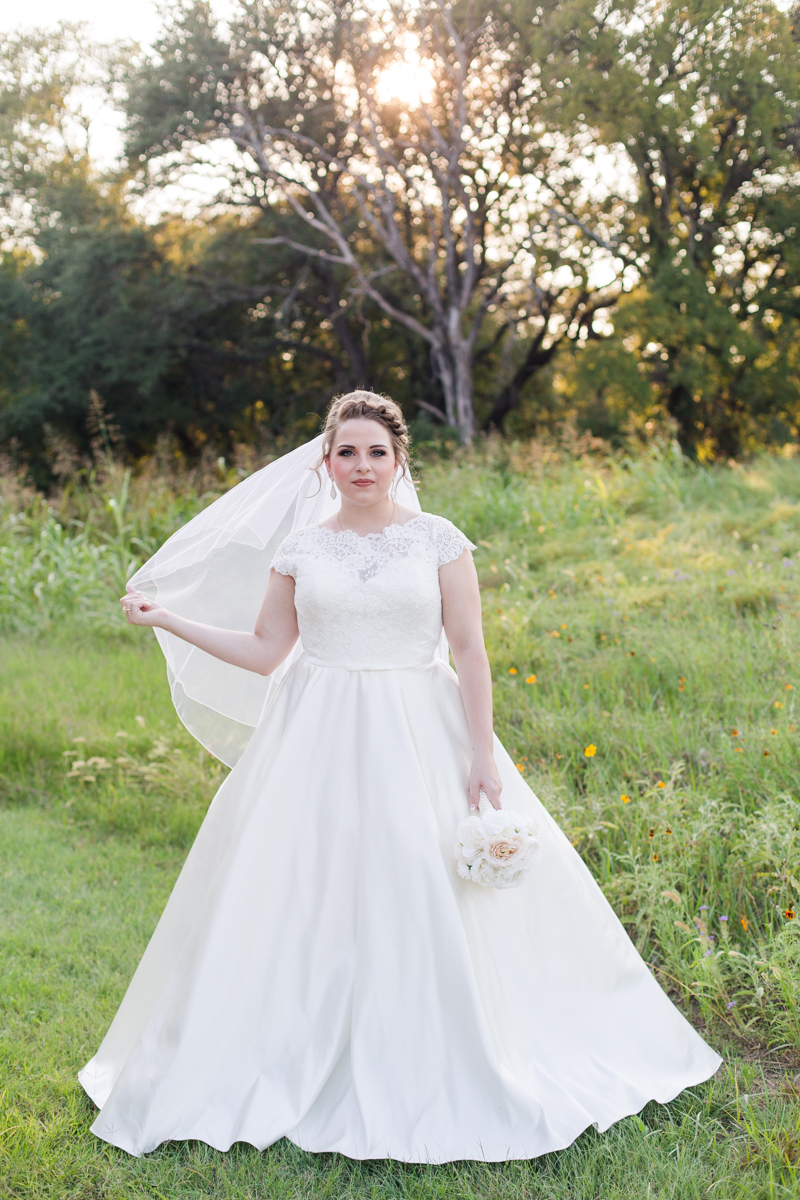 Brushy Creek Park Bridal Portraits