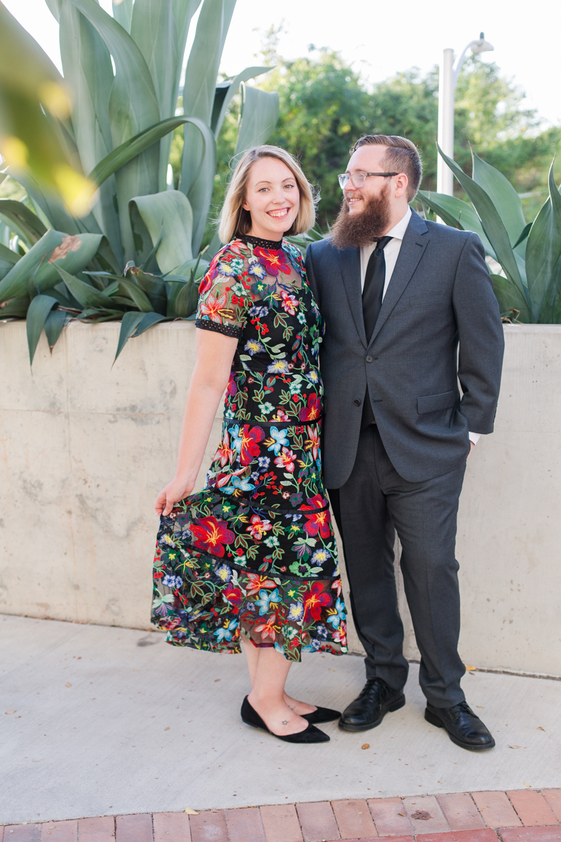 anthropologie engagement session