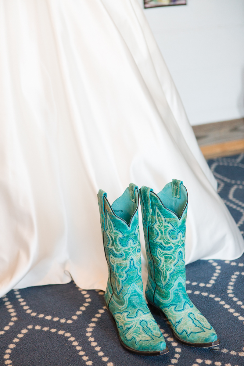 dress teal cowboy boots